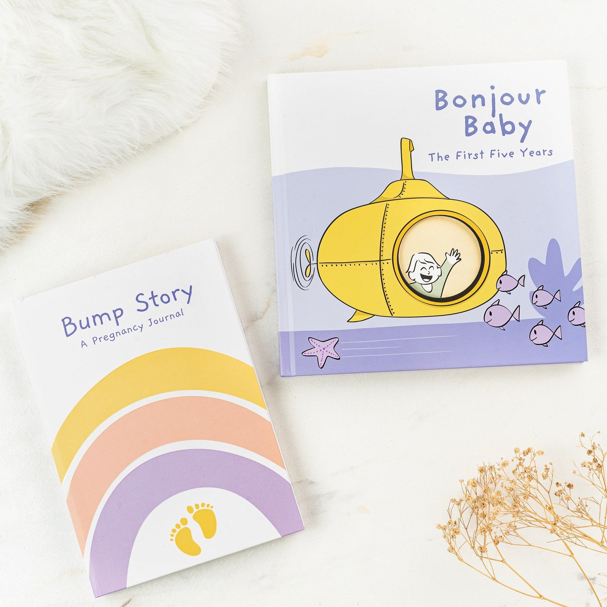 Pregnancy & Baby Journal Gift Combo