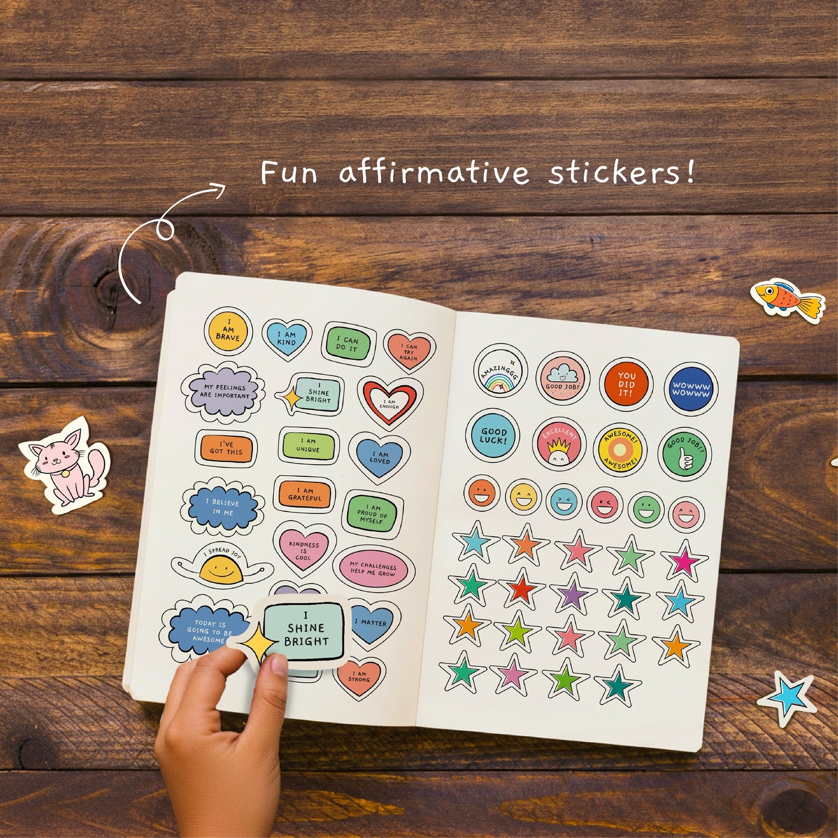 Sticker Book for Kids – The Journal Lab
